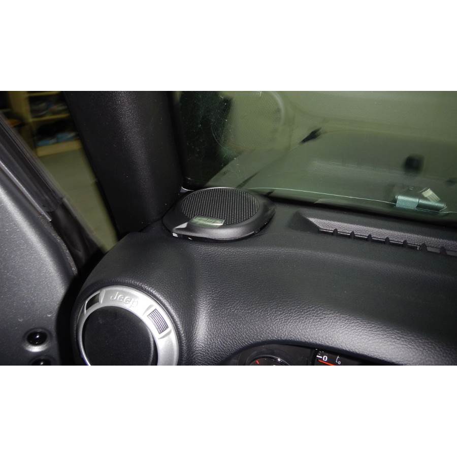 2016 Jeep Wrangler Unlimited Dash speaker location