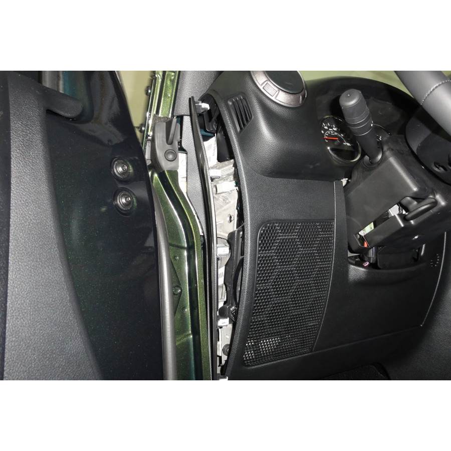 2017 Jeep Wrangler Unlimited Lower dash location