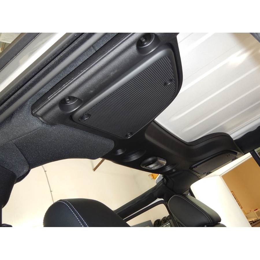 2016 Jeep Wrangler Unlimited Rollbar speaker location