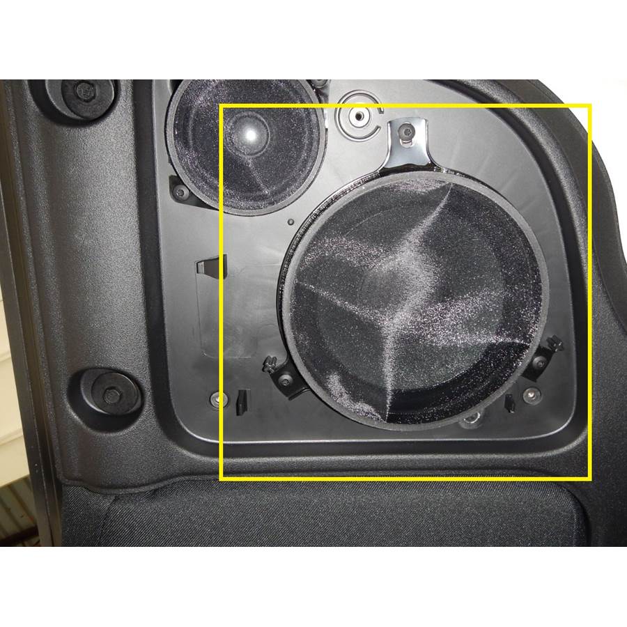 2016 Jeep Wrangler Unlimited Rollbar speaker