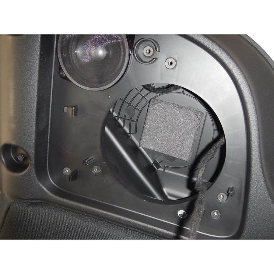 2016 Jeep Wrangler Rollbar speaker removed
