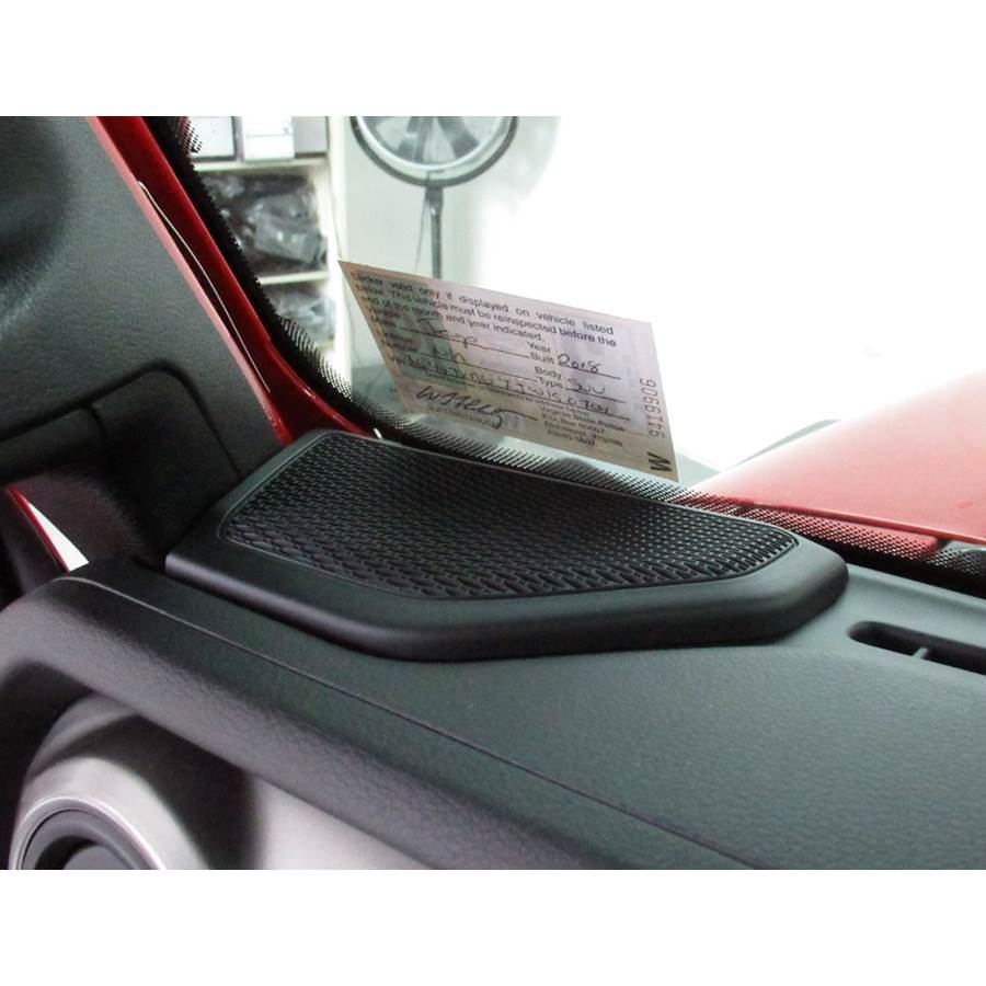 2019 Jeep Wrangler Dash speaker location