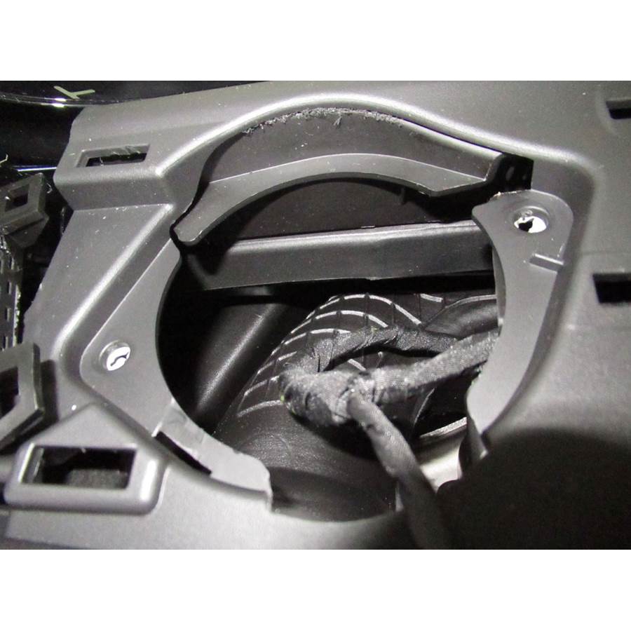 2022 Jeep Wrangler Unlimited Dash speaker removed