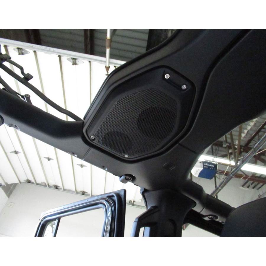 2023 Jeep Wrangler Unlimited Rollbar speaker location
