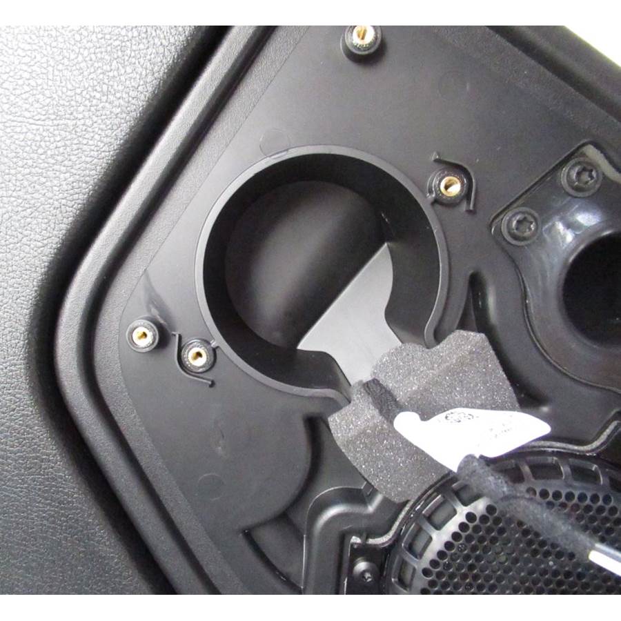 2020 Jeep Wrangler Rollbar tweeter removed