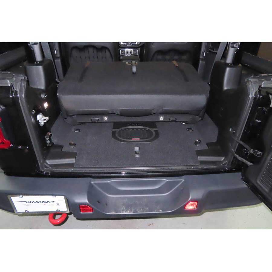2020 Jeep Wrangler Cargo space