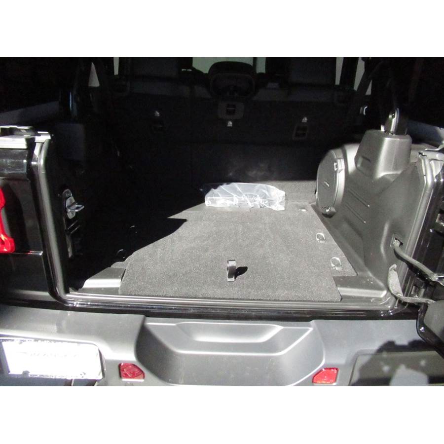 2025 Jeep Wrangler Unlimited Cargo space