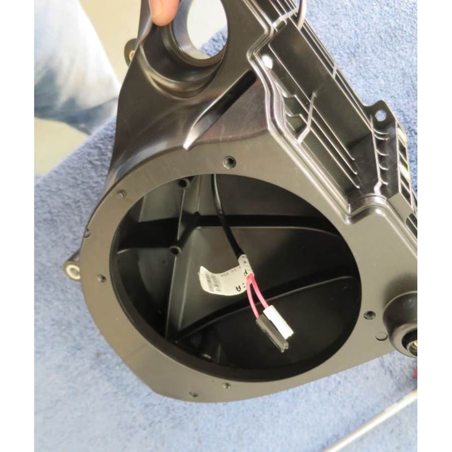 2014 Harley-Davidson Street Glide Ultra Dash speaker removed