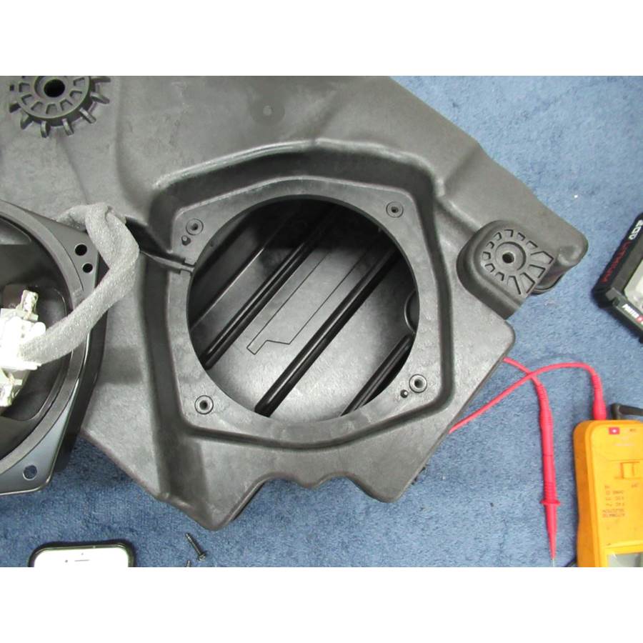 2018 Chevrolet Bolt Under cargo floor speaker removed