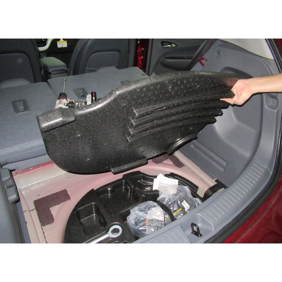 2020 Chevrolet Bolt Under cargo floor speaker location