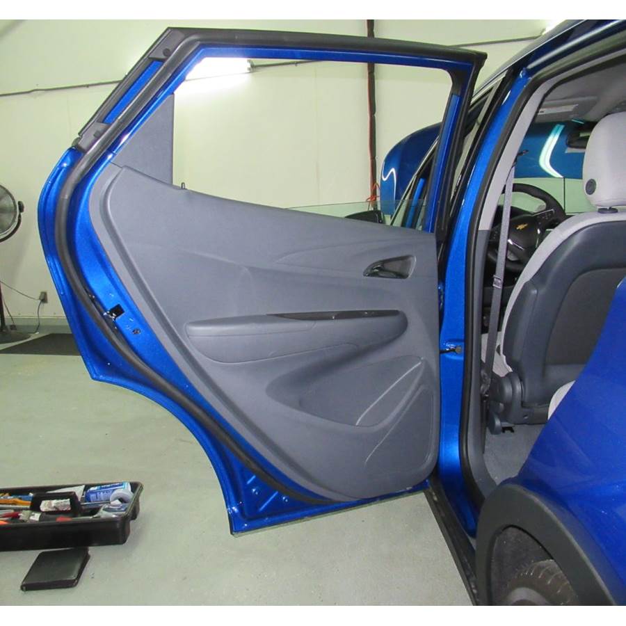 2020 Chevrolet Bolt Rear door speaker location