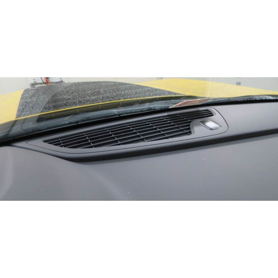 2018 Chevrolet Camaro Center dash speaker location
