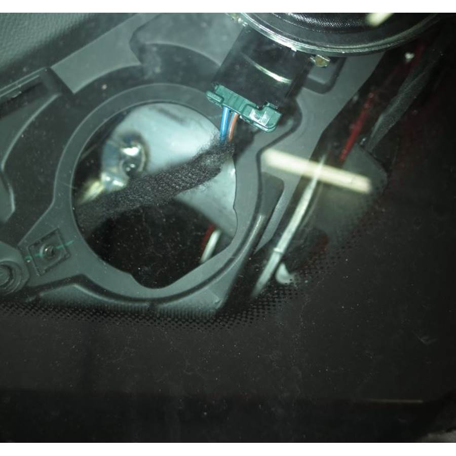 2020 Chevrolet Camaro Dash speaker removed