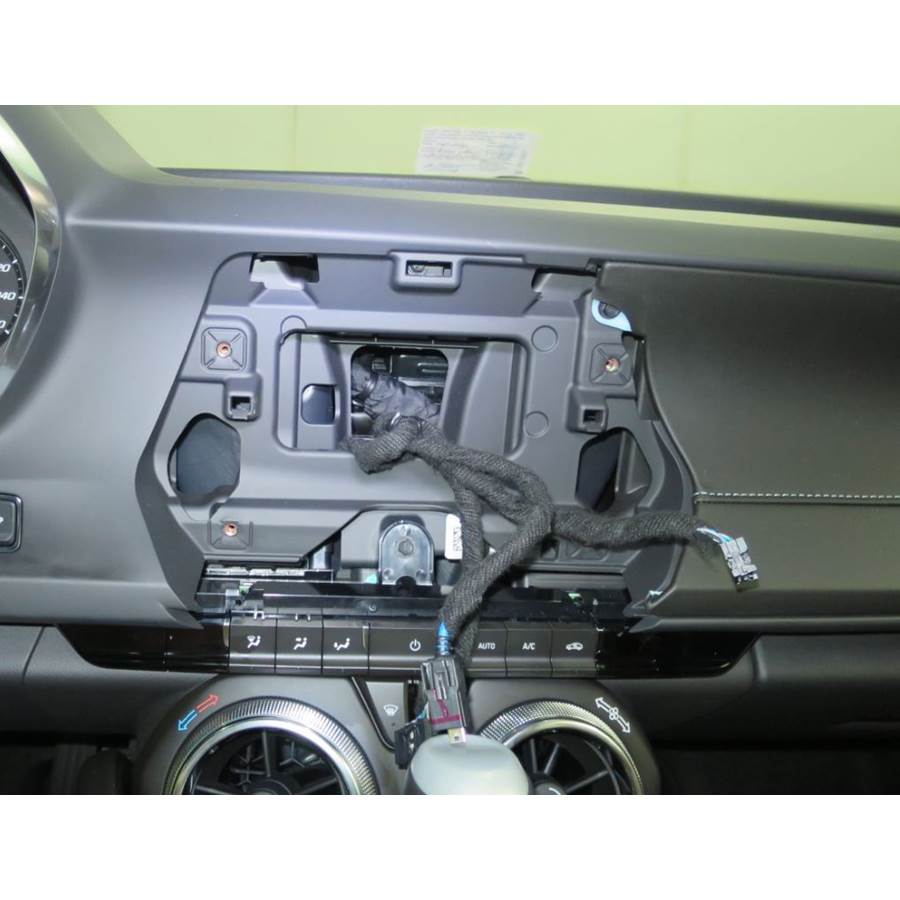 2023 Chevrolet Camaro Factory radio removed