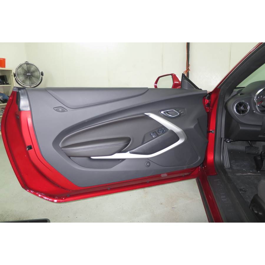 2024 Chevrolet Camaro Front door speaker location