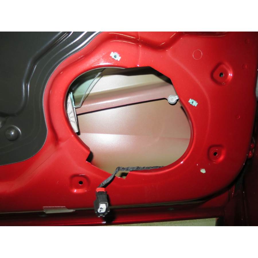 2017 Chevrolet Camaro Front speaker removed