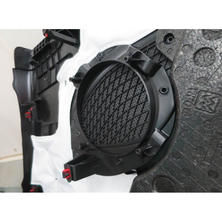 2016 Chevrolet Camaro Rear side panel speaker removed
