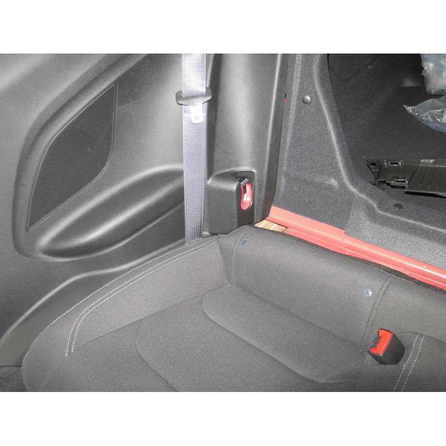 2021 Chevrolet Camaro Rear side panel speaker location