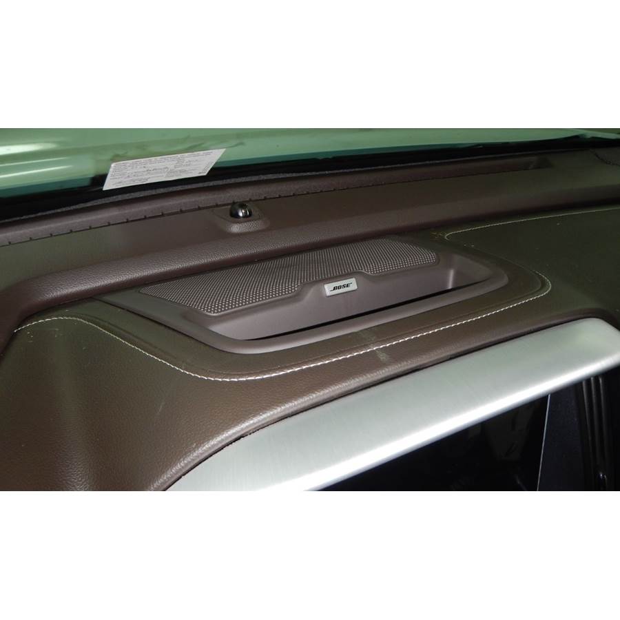 2021 GMC Canyon Center dash speaker location