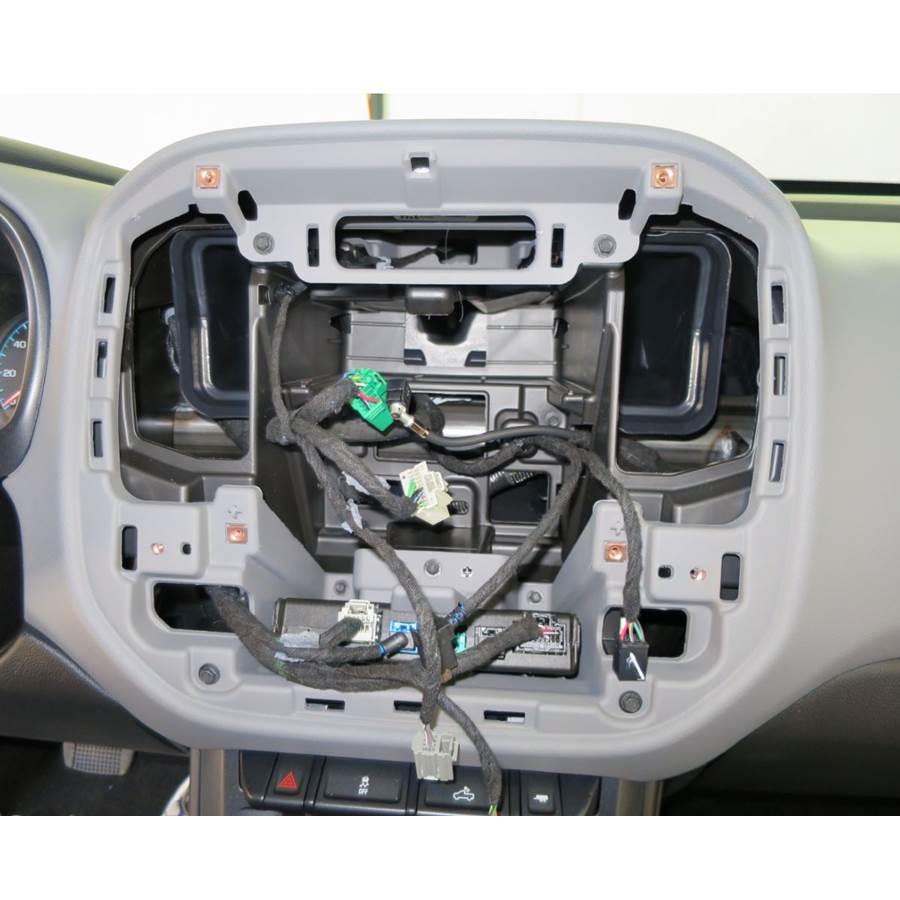 2017 GMC Canyon Factory radio removed