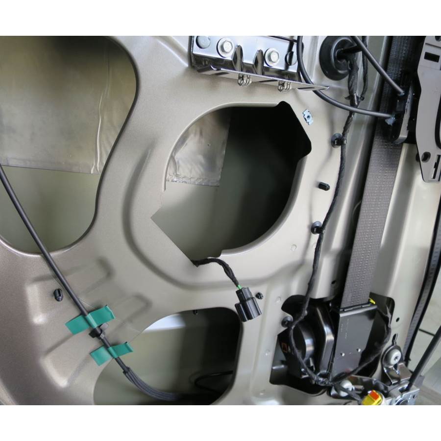 2019 GMC Canyon Rear door speaker removed
