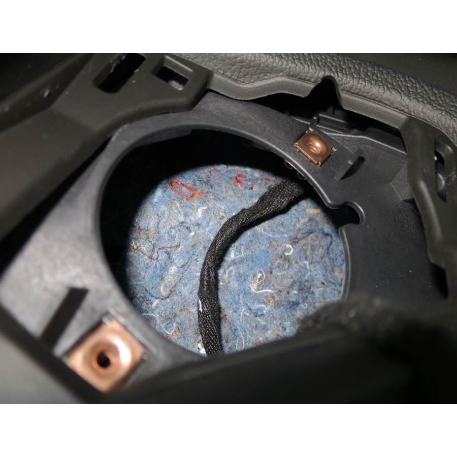 2018 Chevrolet Cruze Dash speaker removed