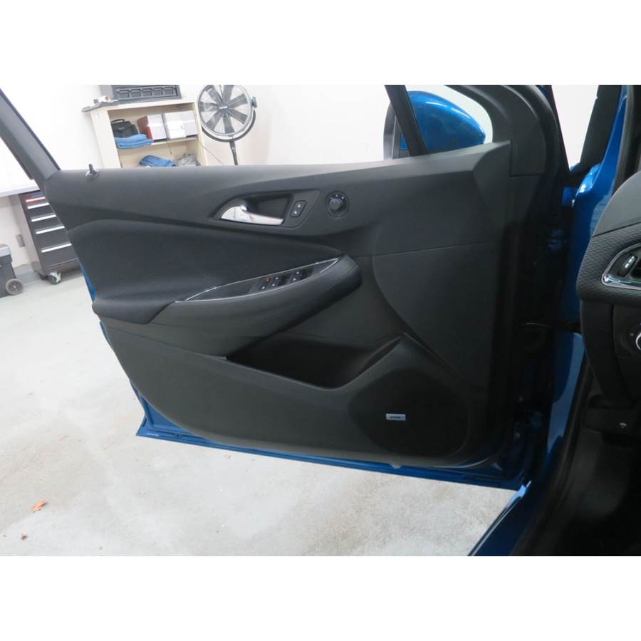 2019 Chevrolet Cruze Front door speaker location