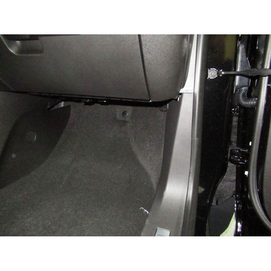 2021 Chevrolet Equinox Factory amplifier location