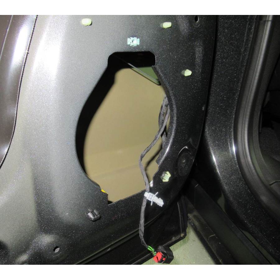 2018 Chevrolet Equinox Rear door speaker removed