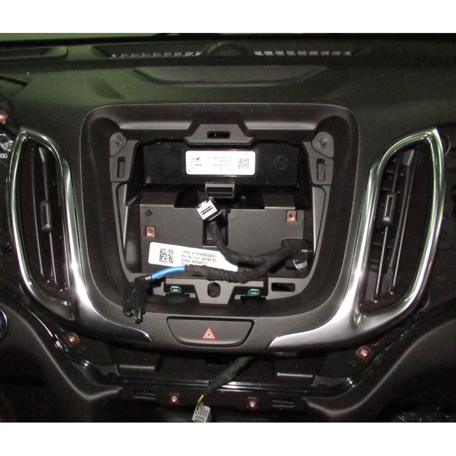 2022 Chevrolet Equinox Factory radio removed