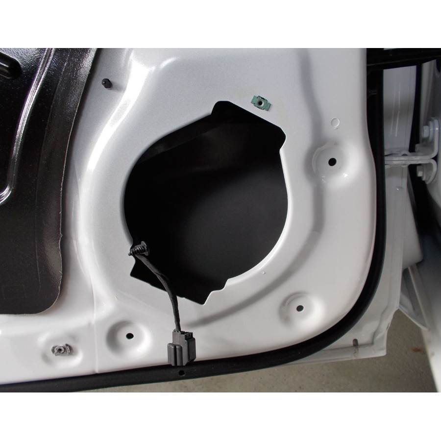 2017 Chevrolet Silverado 1500 Rear door speaker removed