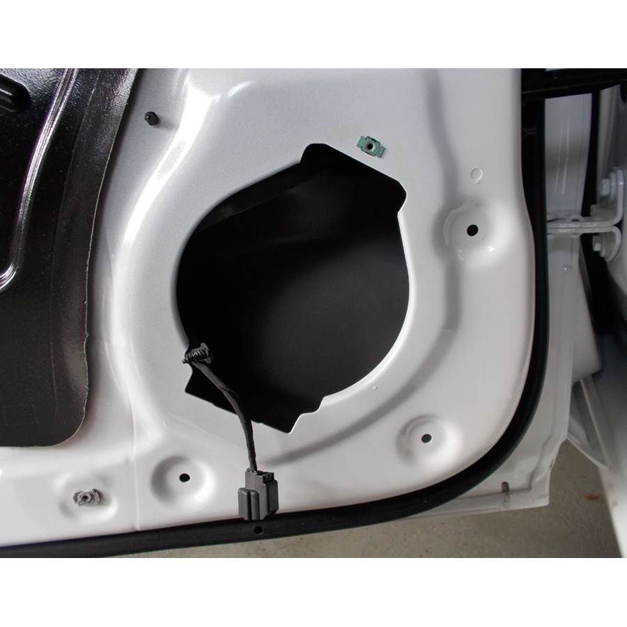 2019 Chevrolet Silverado 2500/3500 Rear door speaker removed