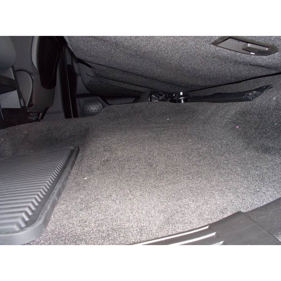 2015 Chevrolet Silverado 1500 Factory amplifier location