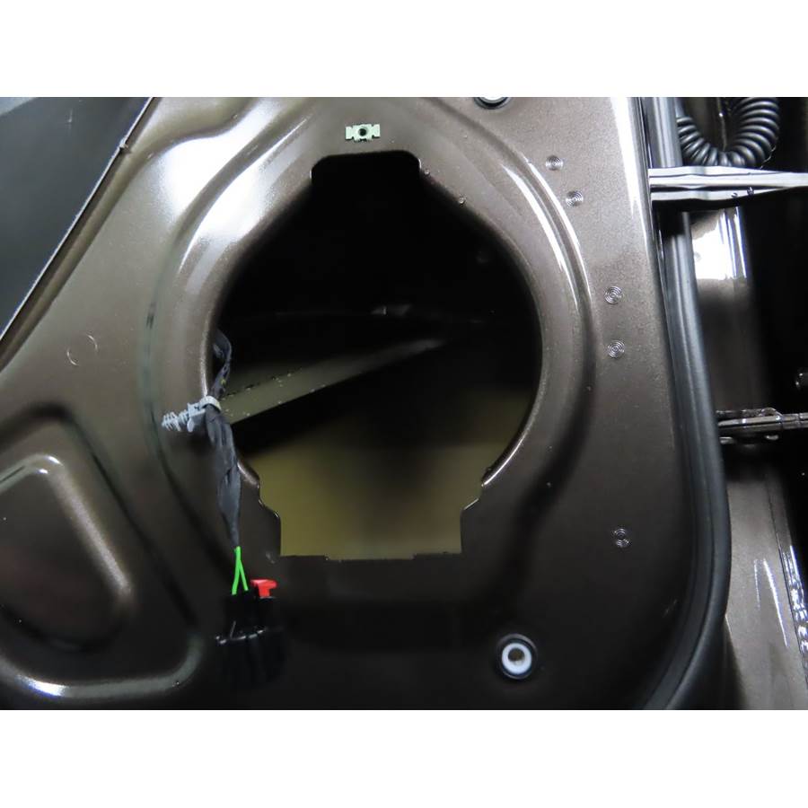 2020 Chevrolet Silverado 1500 Rear door speaker removed