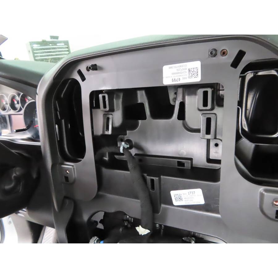2020 Chevrolet Silverado 1500 Factory radio removed