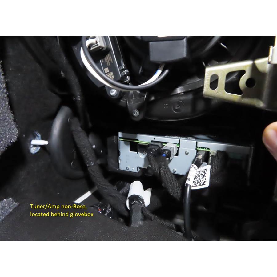 2019 Chevrolet Silverado 1500 Remote tuner location