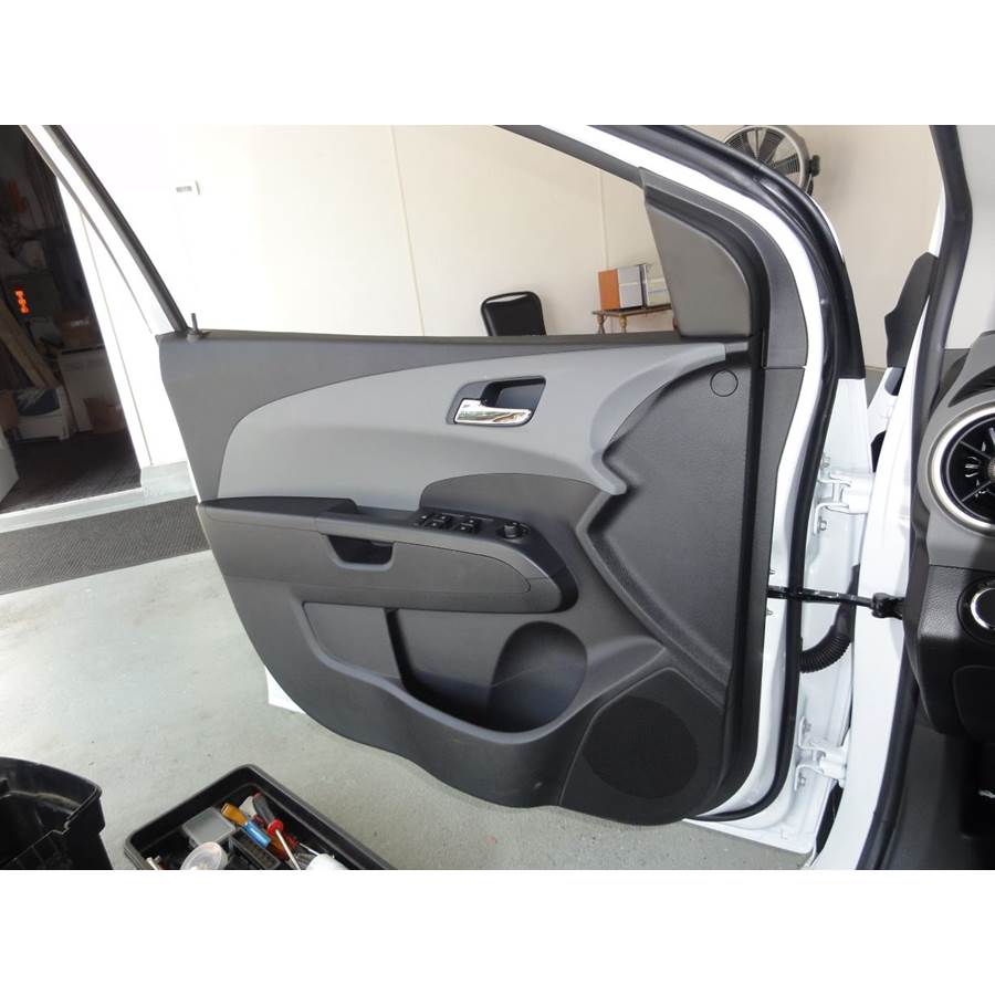 2017 Chevrolet Sonic Front door speaker location