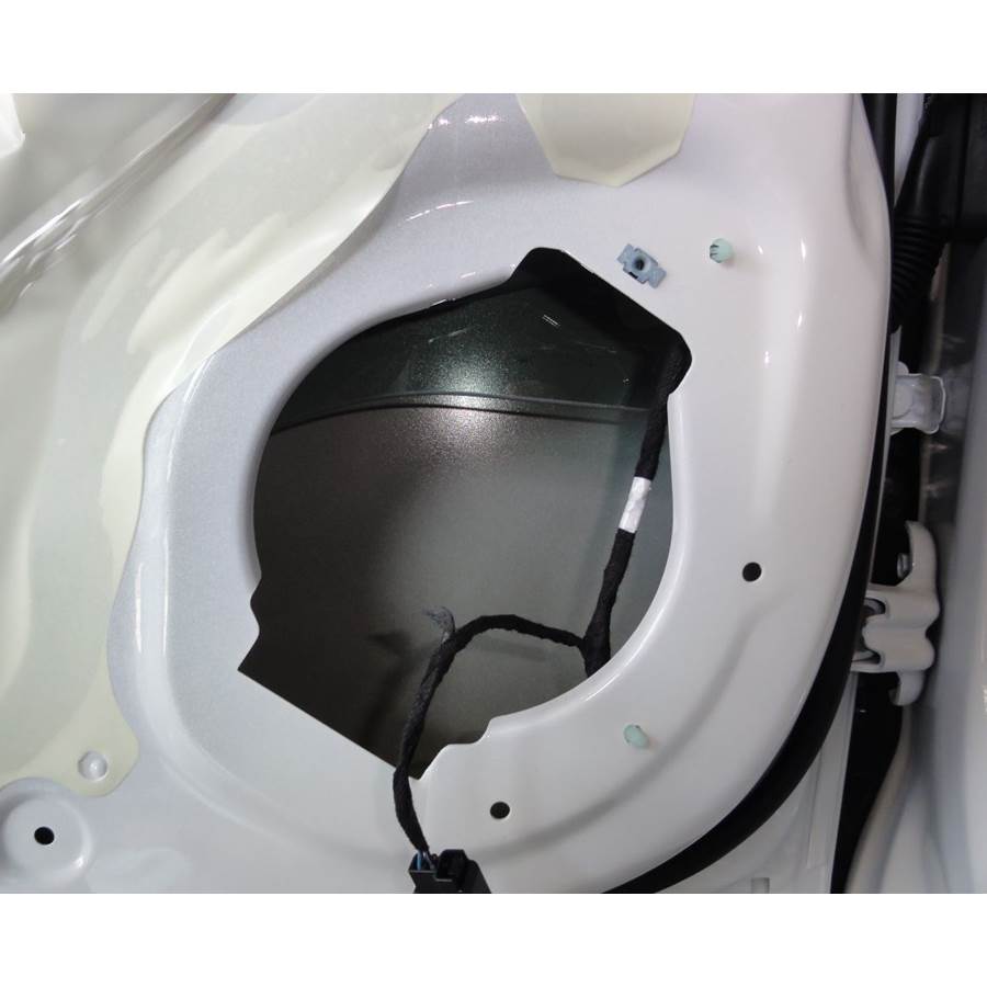 2017 Chevrolet Sonic Front speaker removed