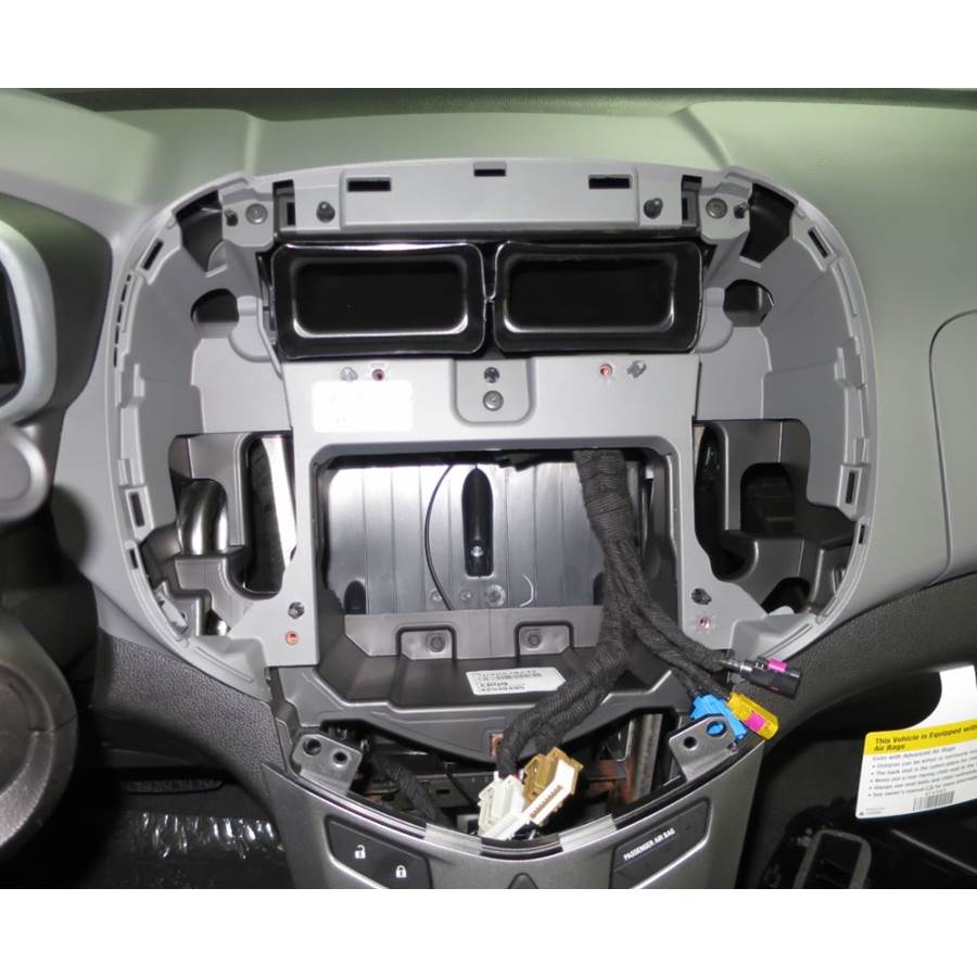 2017 Chevrolet Sonic Factory radio removed