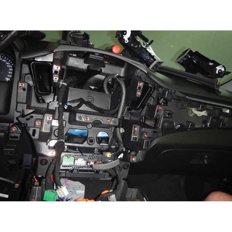 2017 Chevrolet Suburban LT Factory radio removed