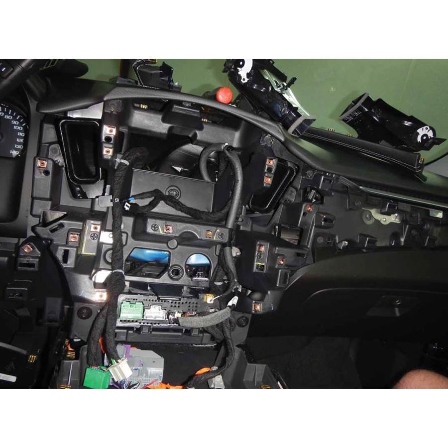 2019 GMC Yukon Factory radio removed