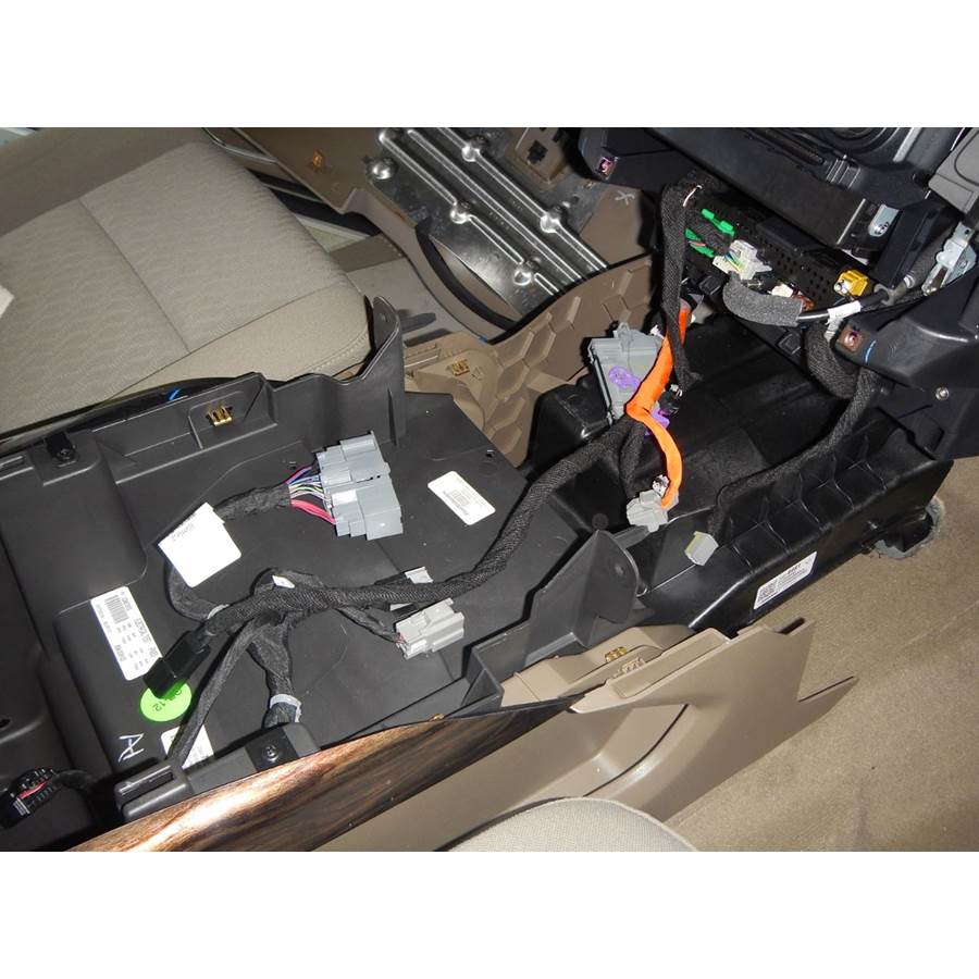 2017 GMC Yukon Center console speaker location