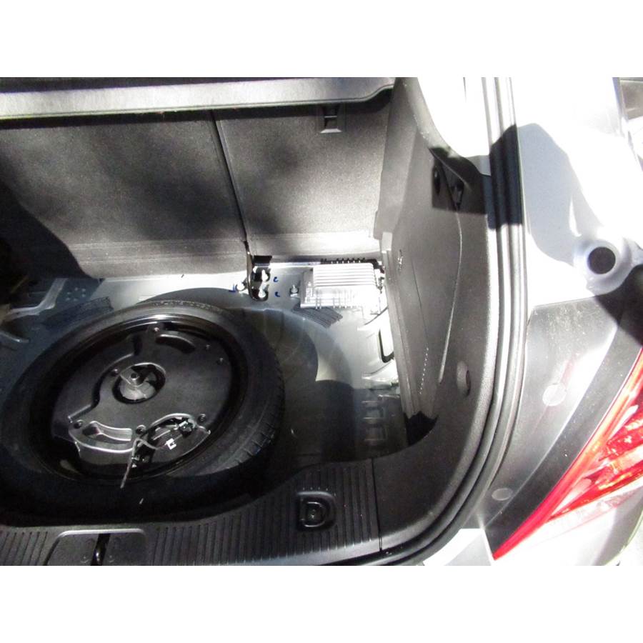 2018 Chevrolet Trax Factory amplifier location