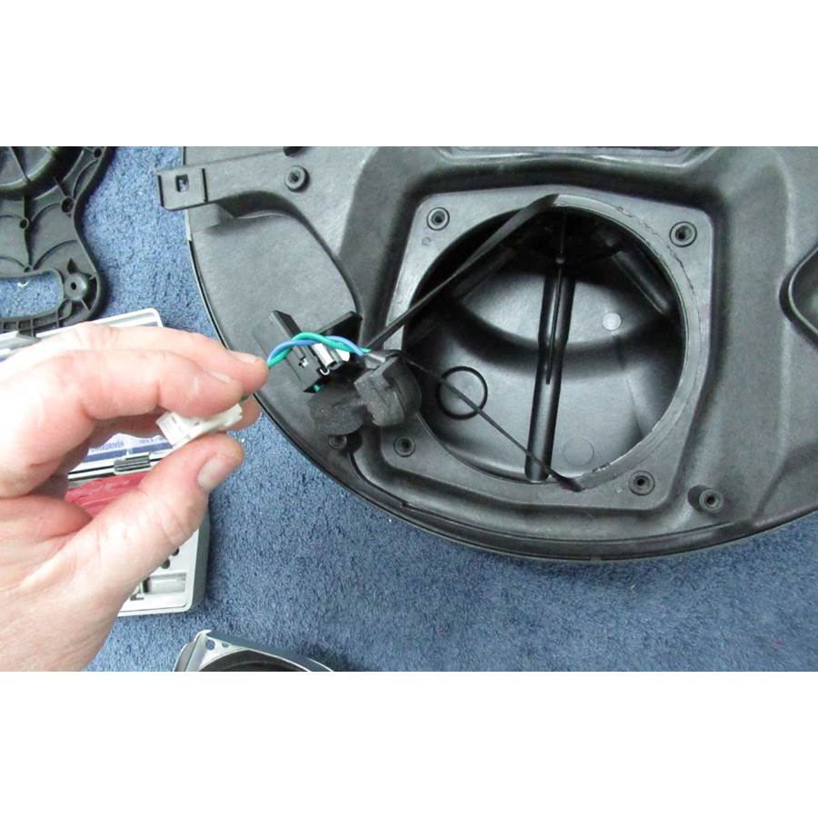 2020 Chevrolet Trax Under cargo floor speaker removed