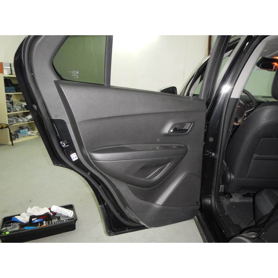 2017 Chevrolet Trax Rear door speaker location