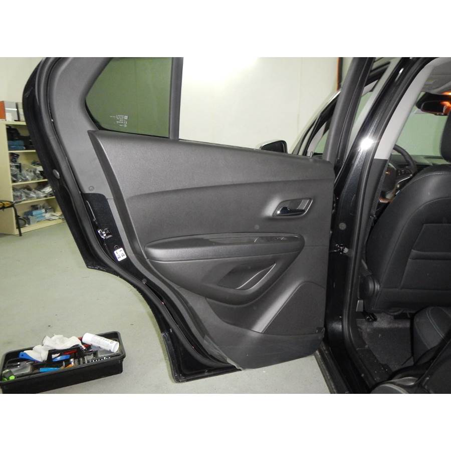 2020 Chevrolet Trax Rear door speaker location