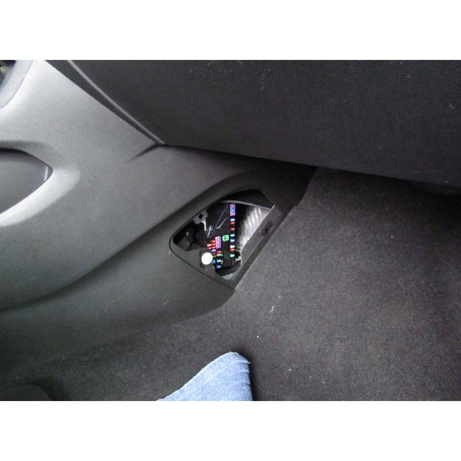 2018 Chevrolet Traverse Factory amplifier location