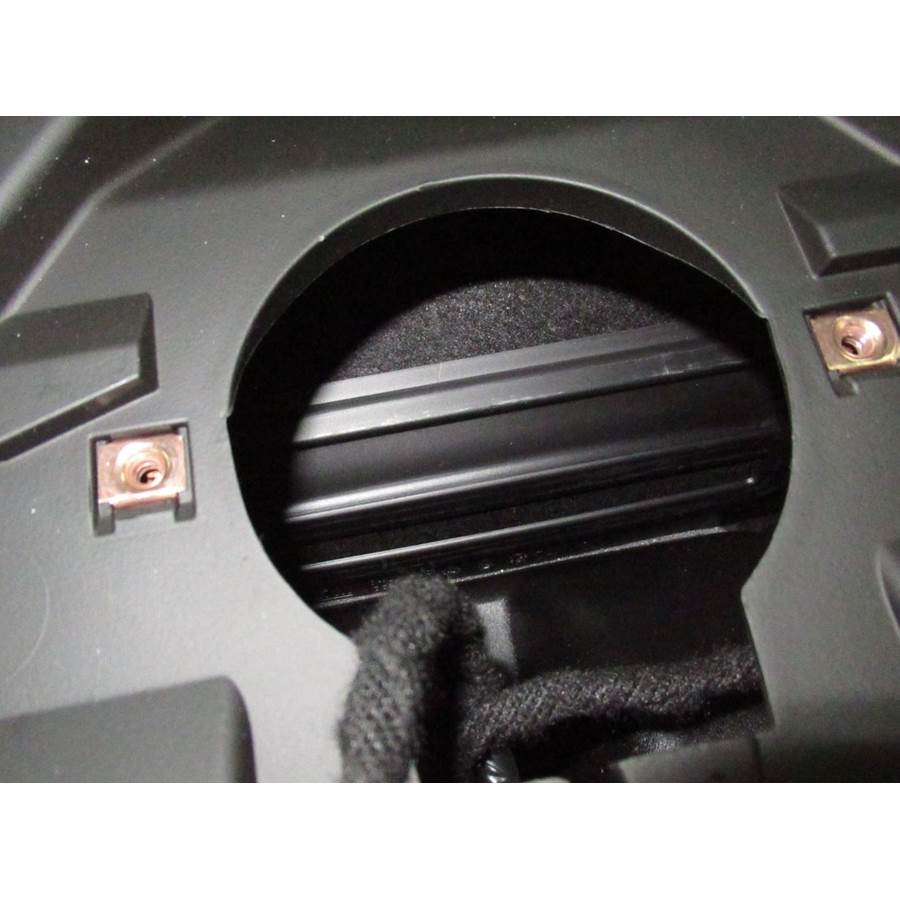 2020 Chevrolet Traverse Center dash speaker removed