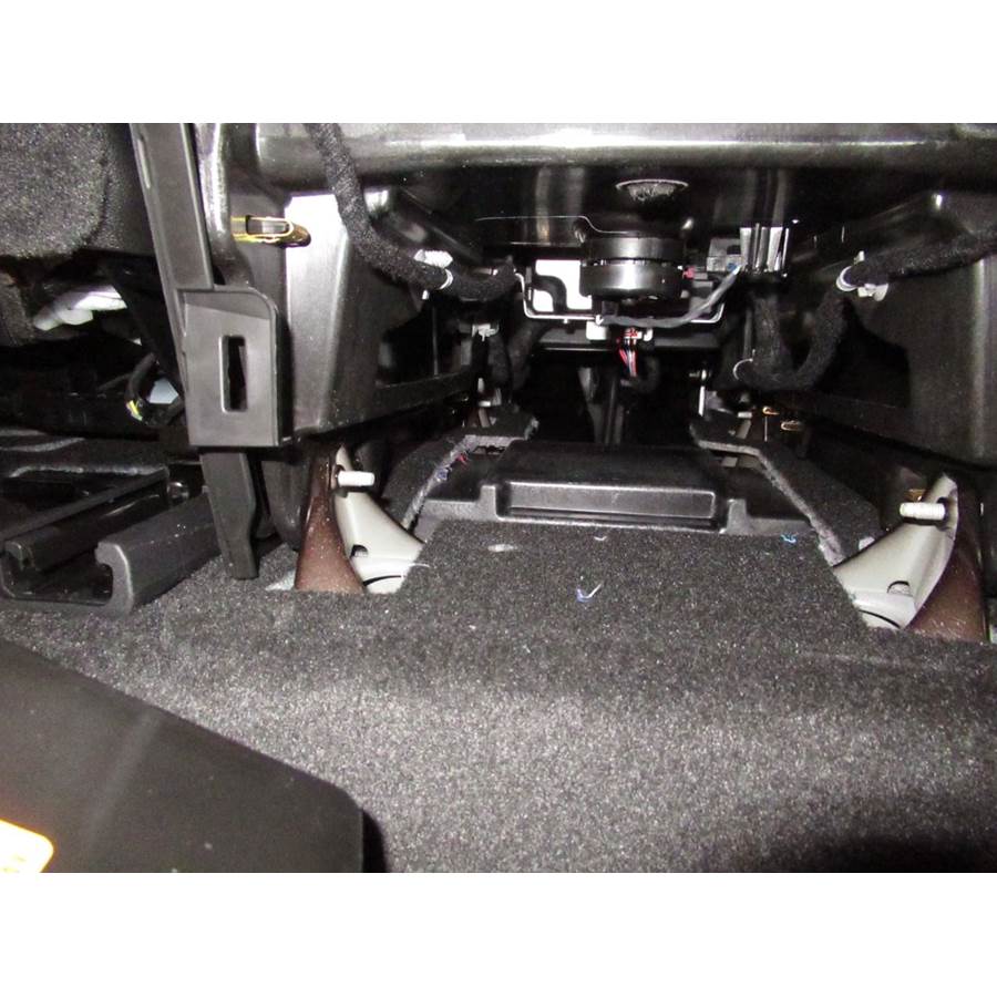 2019 Chevrolet Traverse Center console speaker location
