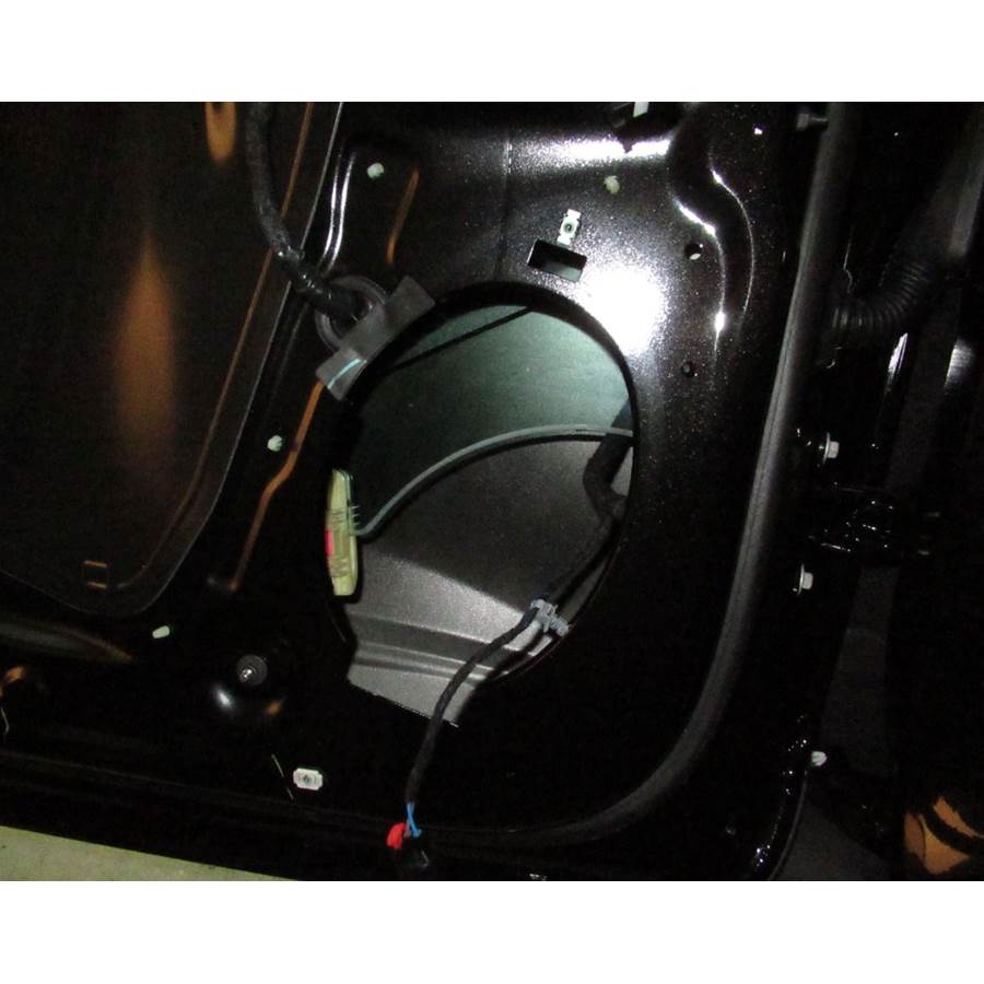 2018 Chevrolet Traverse Front speaker removed